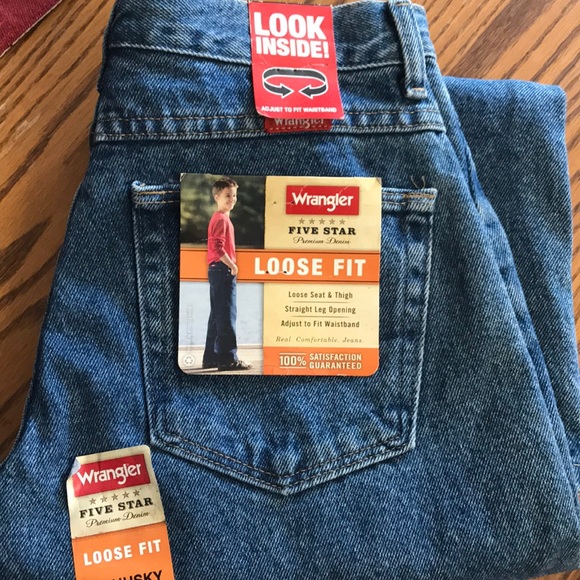 3 pair of Boys loose fit 10 husky jeans - Picture 2 of 8